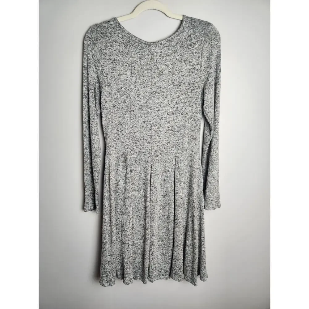 Dolan Left Coast Piper Womens Sweater Dress heathered gray sz S cozy, bonfire - Picture 4 of 10
